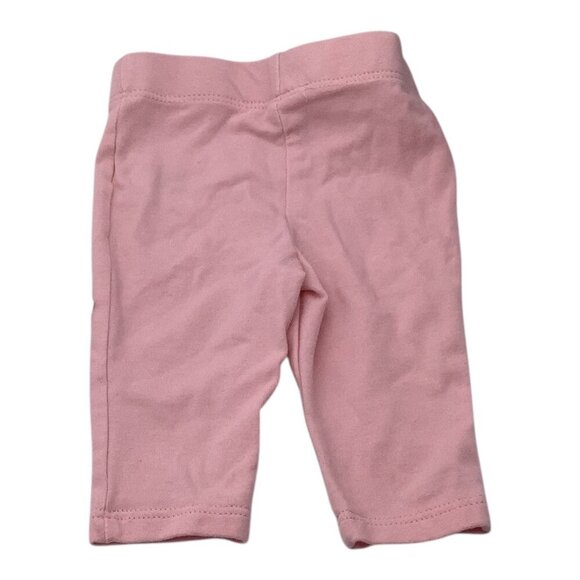 Lot of 3 Baby Girl Size 0-6M Pink & White Bear Jacket Stripe Shirt Pants - Picture 13 of 13